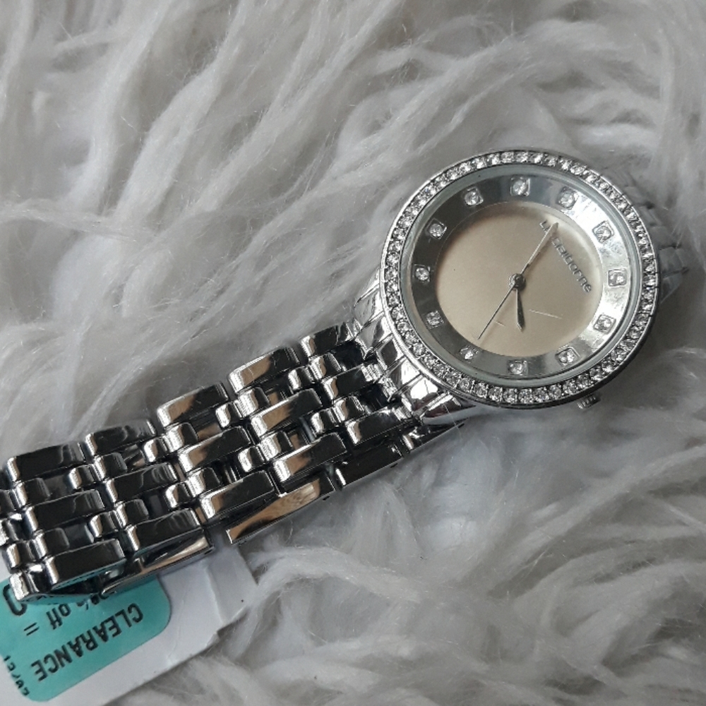 Silver, Liz Clairbone watch